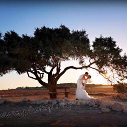 Pink Panther Photo Studio Sunset Wedding Photo Shoot
